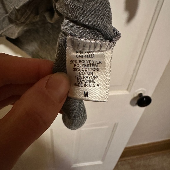 Gray Nirvana Graphic Long Sleeve Shirt - Picture 2 of 2